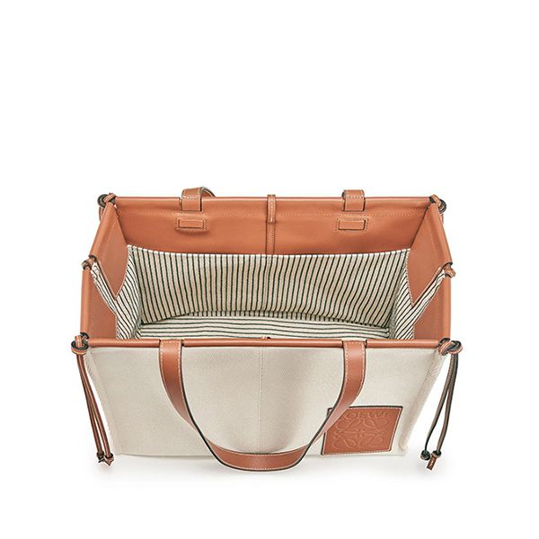 【ロエベ】クッショントート キャンバス&カーフ偽物 4色 0010398337